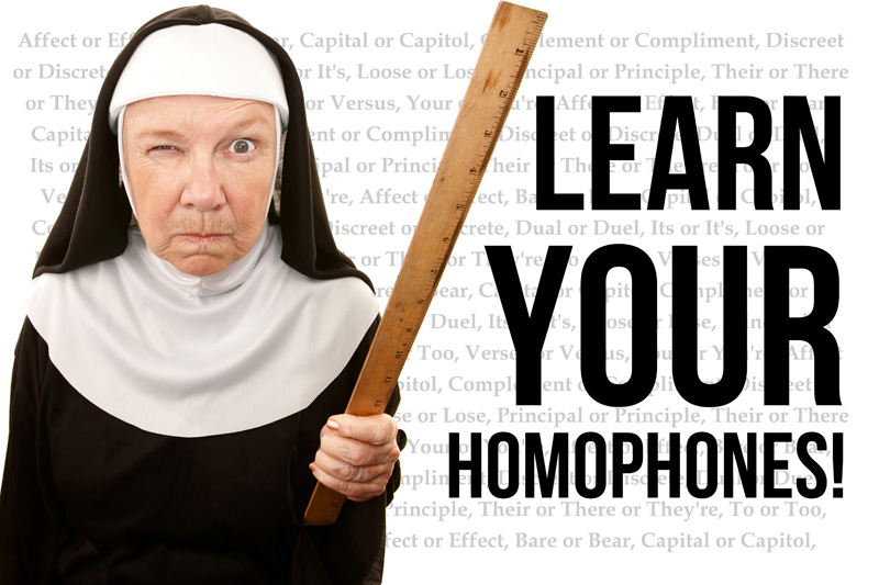 Learn Your Damn Homophones!